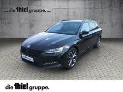 Schwarz Gebraucht 2021 Skoda Superb SportLine Kombi | 27.490 € (Fairer Preis)