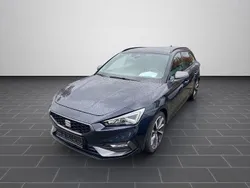 Asphalt blau metallic (metallic) Gebraucht 2022 Seat Leon FR Kombi | 25.500 € (Fairer Preis)