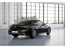 Schwarz obsidianschwarz metall Gebraucht 2024 Mercedes CLE300 AMG Coupé | 57.940 € (Fairer Preis)