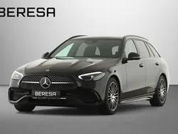Schwarz Gebraucht 2024 Mercedes C200 AMG Kombi | 48.900 €