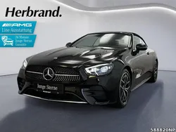 Metalliclack obsidianschwarz Gebraucht 2020 Mercedes E200 AMG line Cabrio | 41.990 € (Fairer Preis)