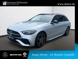 Silberlack hightechsilber Gebraucht 2024 Mercedes C220 Advanced Kombi | 40.480 € (Fairer Preis)