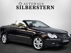Blau Gebraucht 2008 Mercedes CLK200 Avantgarde Cabrio | 16.490 € (Etwas zu teuer)