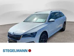 Moonweiss metallic Gebraucht 2021 Skoda Superb LAURIN & KLEMENT Kombi | 24.990 € (Guter Preis)