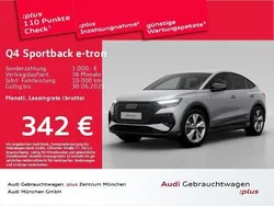 Florettsilber metallic Gebraucht 2024 Audi Q4 Sportback e-tron S-Line SUV | 41.886 € (Guter Preis)