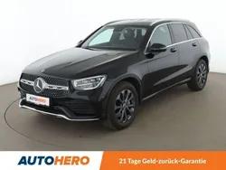 Schwarz Gebraucht 2020 Mercedes GLC300 AMG line SUV | 40.430 € (Guter Preis)