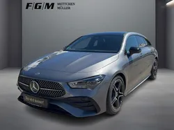 Mountaingrau metallic Gebraucht 2024 Mercedes CLA250 AMG line Limousine | 43.970 € (Etwas zu teuer)