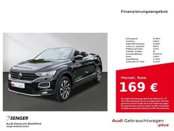 Deep black perleffekt Gebraucht 2021 VW T-Roc Cabriolet Cabrio | 20.480 € (Fairer Preis)