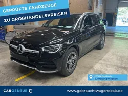 Obsidianschwarz Gebraucht 2021 Mercedes GLC220 AMG line SUV | 36.590 € (Etwas zu teuer)