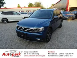 Blau Gebraucht 2021 VW Tiguan Allspace Comfortline SUV | 24.990 € (Teuer)