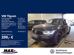 Deepblack perleffekt Gebraucht 2022 VW Tiguan R-line SUV | 32.789 € (Guter Preis)