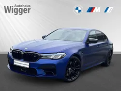 Frozen marina bay blue metalli Gebraucht 2022 BMW M5 Competition Edition Limousine | 64.400 € (Guter Preis)