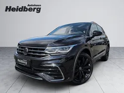 Schwarz Gebraucht 2022 VW Tiguan R-line SUV | 38.980 € (Etwas zu teuer)