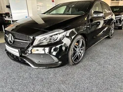Schwarz Gebraucht 2017 Mercedes A180 AMG line Limousine | 16.899 € (Fairer Preis)