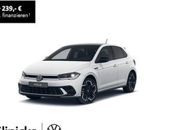 Pure white / schwarz Neu 2025 VW Polo R-line Limousine | 34.370 € (Teuer)
