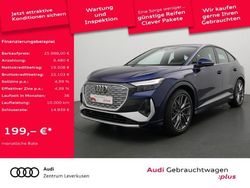 Blau Gebraucht 2022 Audi Q4 e-tron S-Line SUV | 25.988 € (Superpreis)
