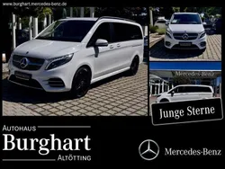 Bergkristallweiß Gebraucht 2021 Mercedes V300 AMG line Van / Kleinbus | 69.900 €