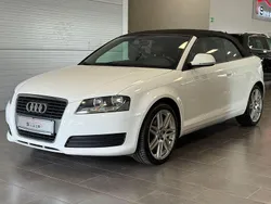 Weiß Gebraucht 2009 Audi A3 Cabriolet Attraction Cabrio | 6.890 € (Etwas zu teuer)
