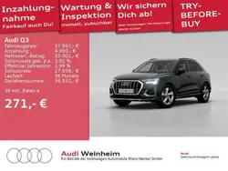 Mythosschwarz metallic Gebraucht 2024 Audi Q3 Advanced SUV | 37.991 € (Fairer Preis)
