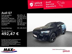 Schwarz Gebraucht 2025 Audi Q7 S-Line SUV | 85.879 €