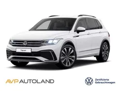 Pure white Gebraucht 2024 VW Tiguan R-line SUV | 42.130 € (Fairer Preis)