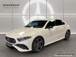 Weiss Gebraucht 2023 Mercedes A200 AMG Limousine | 34.880 € (Etwas zu teuer)