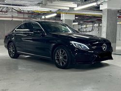 Schwarz Gebraucht 2015 Mercedes C220 AMG Limousine | 18.900 € (Fairer Preis)