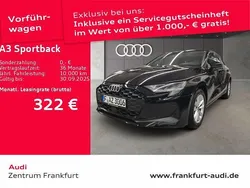 Schwarz Gebraucht 2025 Audi A3 Sportback Limousine | 26.380 € (Superpreis)