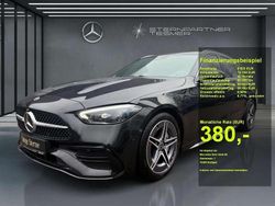 Schwarz Gebraucht 2024 Mercedes C180 AMG Limousine | 34.690 € (Fairer Preis)