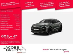 Grau Gebraucht 2023 Audi Q8 Sportback e-tron Sport SUV | 70.980 € (Etwas zu teuer)