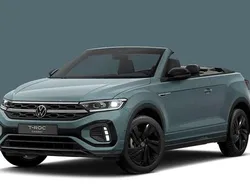 Blau Gebraucht 2022 VW T-Roc Cabriolet R-line Cabrio | 28.780 € (Fairer Preis)