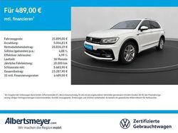 Weiß Gebraucht 2018 VW Tiguan Highline SUV | 25.899 € (Guter Preis)