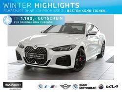 Mineralweiß metallic Gebraucht 2024 BMW 420 M Sport Coupé | 47.470 € (Etwas zu teuer)