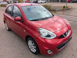 Rot Gebraucht 2013 Nissan Micra Acenta Limousine | 4.850 € (Fairer Preis)