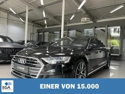 Schwarz metallic Gebraucht 2021 Audi A8L Sport Limousine | 53.300 € (Fairer Preis)
