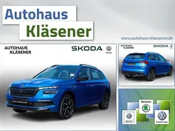 Blau Gebraucht 2020 Skoda Kamiq Monte Carlo SUV | 17.670 € (Guter Preis)