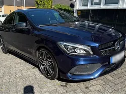 Blau Gebraucht 2018 Mercedes CLA200 AMG line Coupé | 18.000 € (Guter Preis)