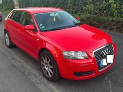 Rot Gebraucht 2007 Audi A3 Sportback Ambiente Limousine | 3.600 € (Fairer Preis)