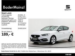 Weiß Gebraucht 2025 Seat Leon FR Limousine | 26.220 € (Fairer Preis)