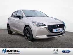 Beige / platinum quartz (metallic) Gebraucht 2022 Mazda 2 Kleinwagen | 17.590 € (Fairer Preis)