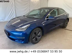 Blue metallic Gebraucht 2020 Tesla Model 3 Long Range Limousine | 21.950 € (Guter Preis)