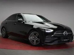 Schwarz Gebraucht 2022 Mercedes C220 AMG Limousine | 33.490 € (Teuer)