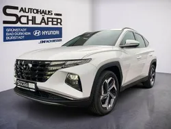 Atlas white / sol Gebraucht 2023 Hyundai Tucson SUV | 31.780 € (Guter Preis)