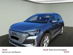 Geysirblau metallic Gebraucht 2021 Audi Q4 e-tron S-Line SUV | 33.999 € (Guter Preis)