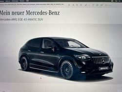 Schwarz Gebraucht 2023 Mercedes EQE AMG 43 AMG SUV | 79.900 € (Fairer Preis)