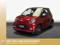 Rot Gebraucht 2021 Smart ForTwo Electric Drive Passion Cabrio | 14.950 € (Etwas zu teuer)