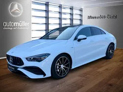 Weiß Gebraucht 2024 Mercedes CLA35 AMG Premium Coupé | 50.290 € (Superpreis)