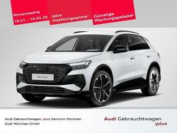 Gletscherweiß metallic Gebraucht 2024 Audi Q4 e-tron S-Line SUV | 49.559 € (Teuer)