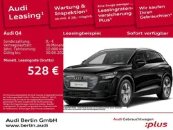 Mythosschwarz metallic Gebraucht 2025 Audi Q4 e-tron SUV | 48.991 € (Superpreis)
