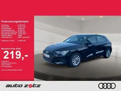 Schwarz Gebraucht 2022 Audi A3 Sportback Limousine | 21.660 € (Guter Preis)